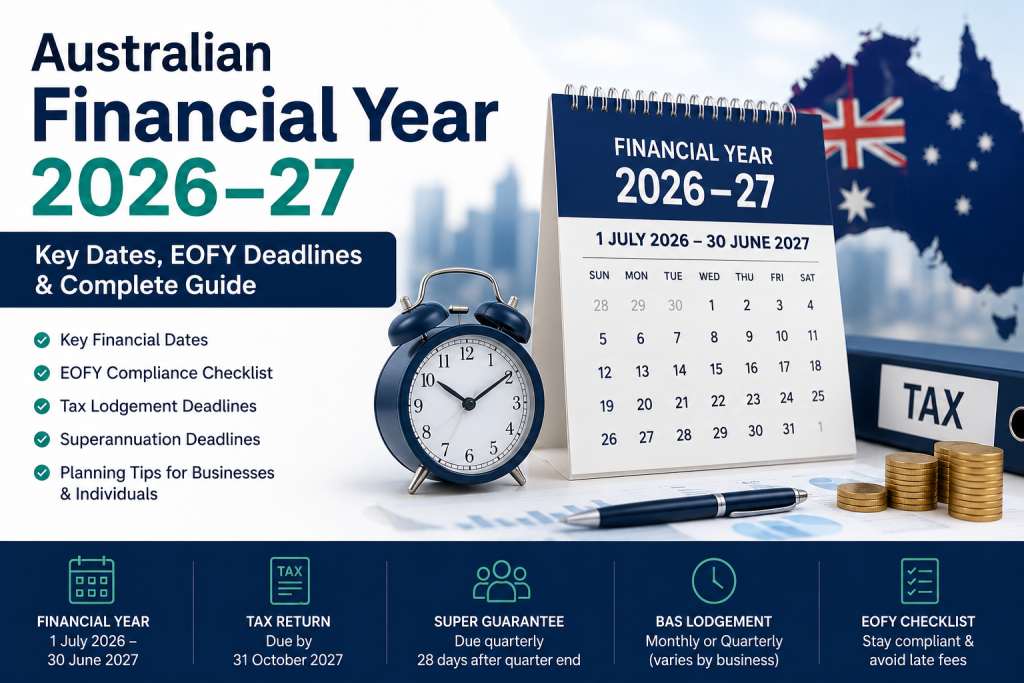 Australian Financial Year 2026–27