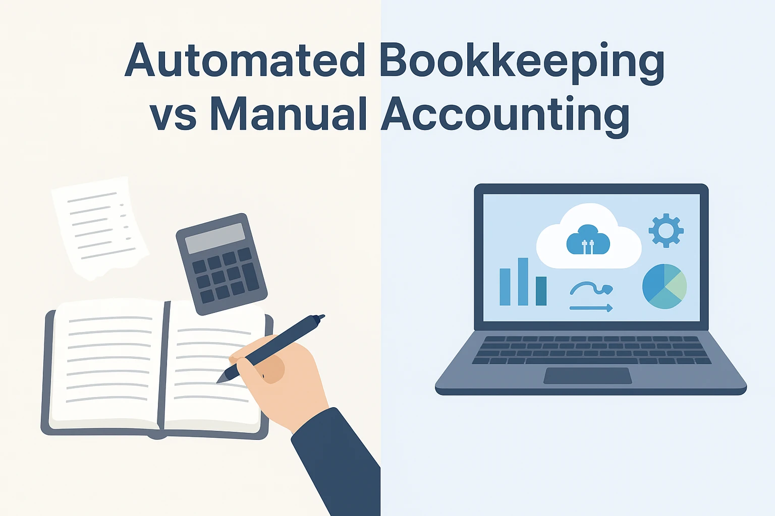 Automated Bookkeeping vs Manual Accounting